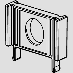 SANIT Füllventilhalter für UP-Spülkasten kleine Revisionsöffnung