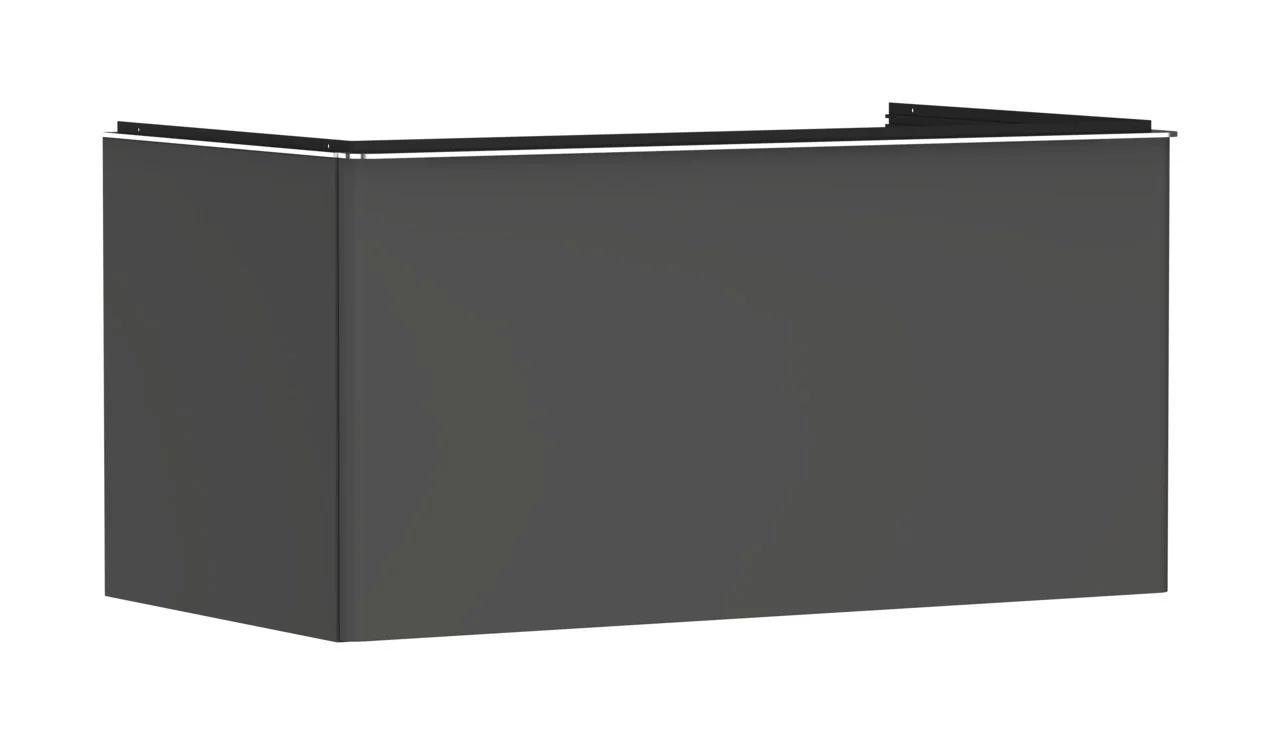 Hansgrohe Xelu Q Waschtischunterschrank Diamantgrau Matt, 980 x 540 mm, 1 Schubkasten, Vollauszug, SoftClose, Wandmontage