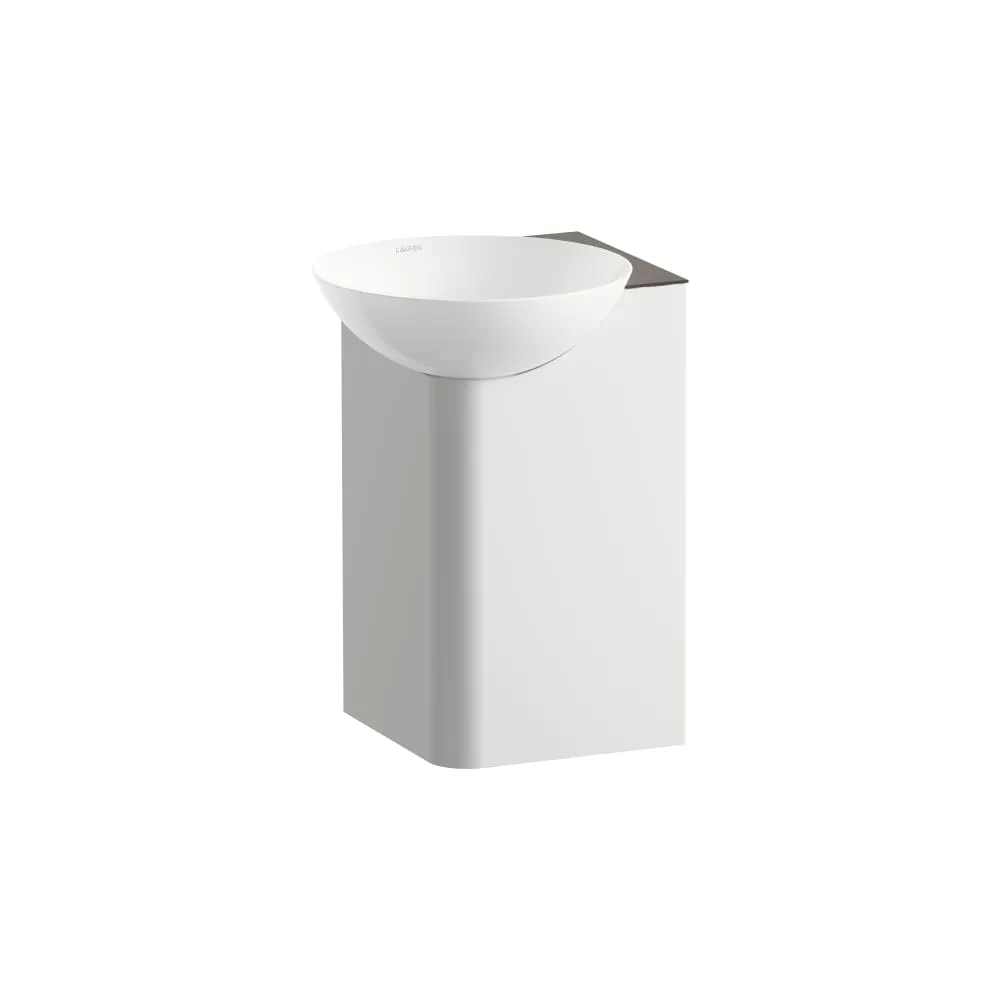 Laufen Waschplatz INSERT, 350 x 350 x 470 mm in anthrazit braun Laufen Waschplatz INSERT, 350 x 350 x 470 mm in anthrazit braun