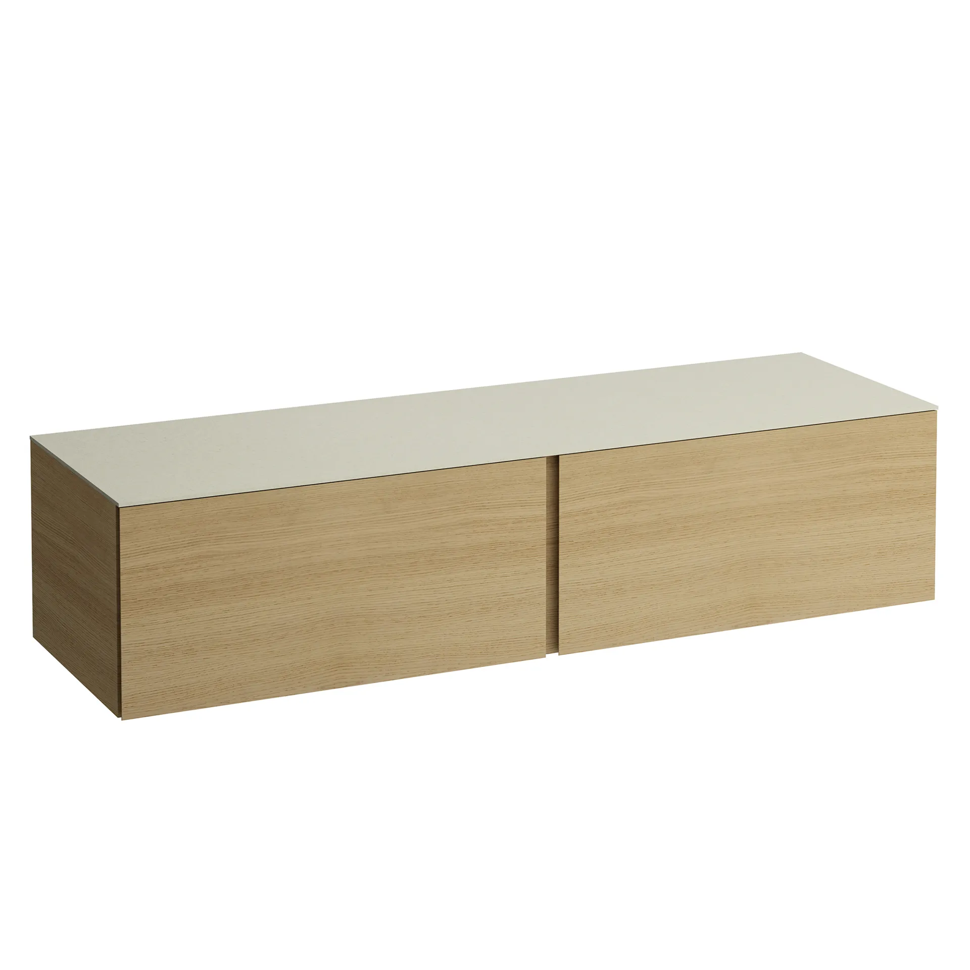 Laufen Schubladenelement „Ilbagnoalessi“ 1600 × 370 × 500 mm Eiche hell, ohne Hahnlochbohrung Laufen Schubladenelement „Ilbagnoalessi“ 1600 × 370 × 500 mm Eiche hell, ohne Hahnlochbohrung