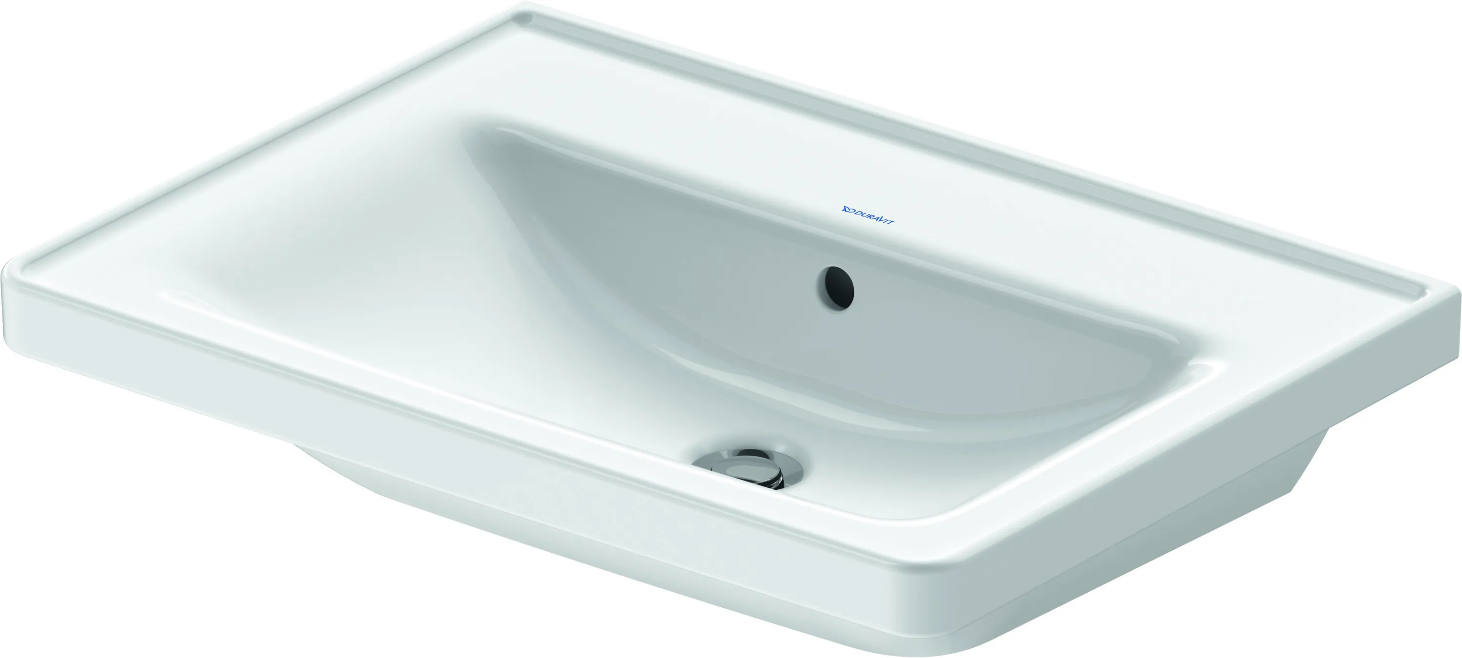 Wandwaschtisch „D-Neo“ 65 × 48 × 16,5 cm, mittig