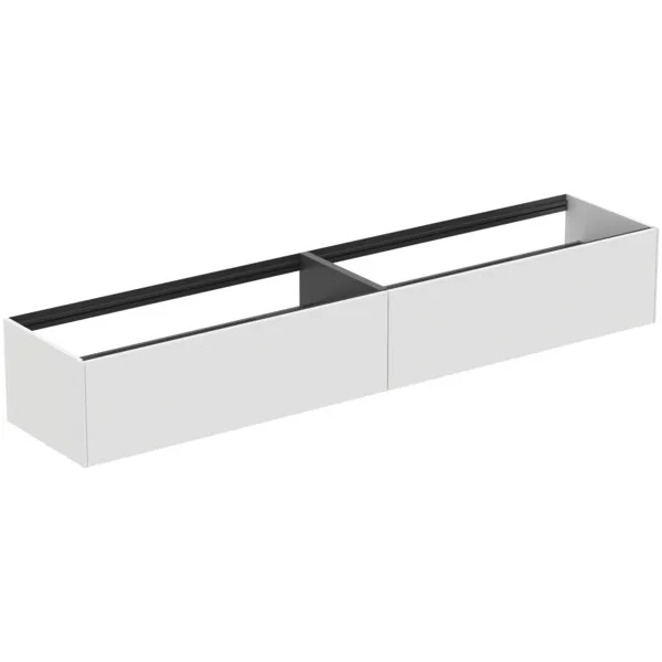 Ideal Standard Waschtischunterschrank Conca, 2 Auszüge, ohne Platte, Weiß Ideal Standard Waschtischunterschrank Conca, 2 Auszüge, ohne Platte, Weiß