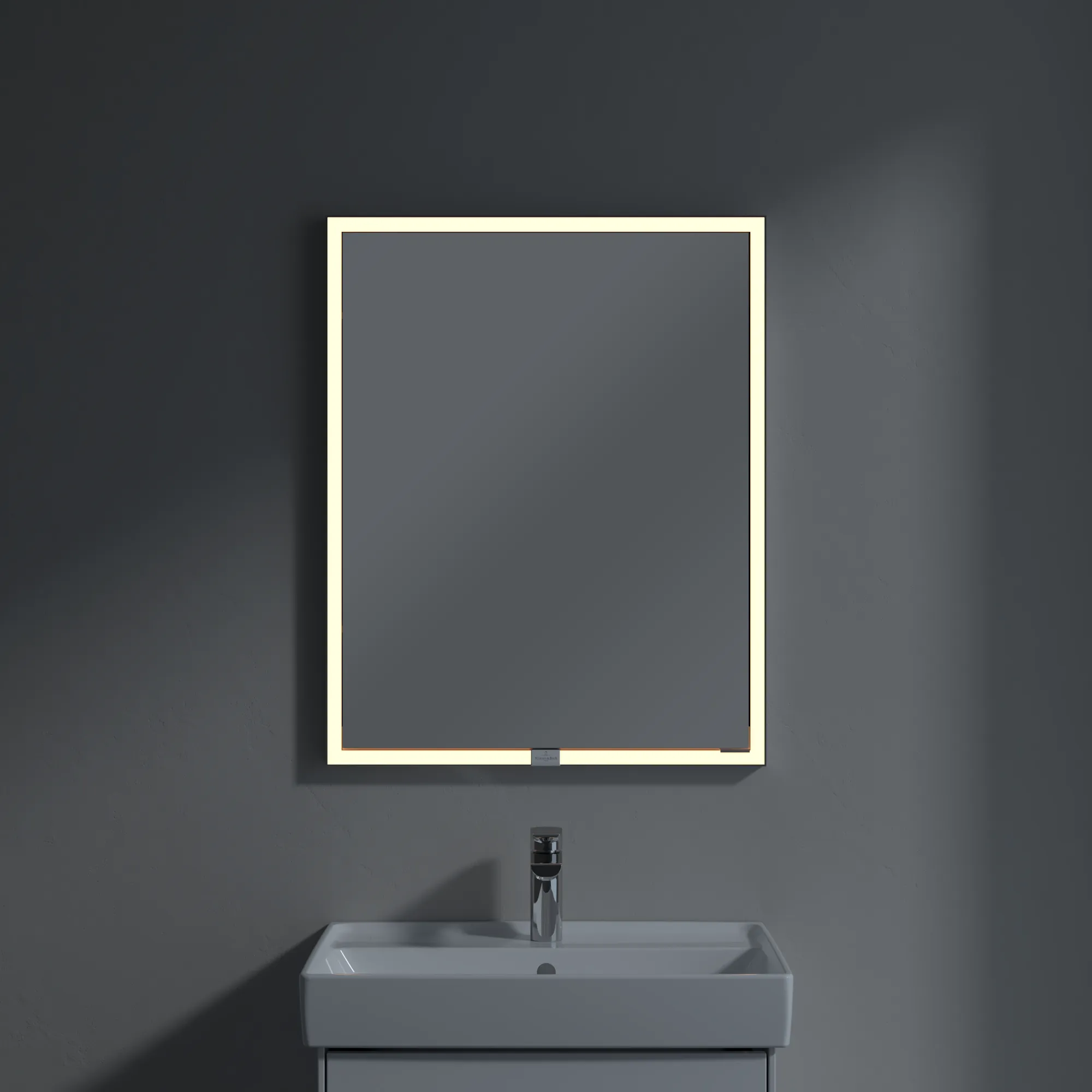 Villeroy & Boch Einbau-Spiegelschrank „My View Now“ 600 × 750 × 168 mm in White Matt, Anschlag links, links Villeroy & Boch Einbau-Spiegelschrank „My View Now“ 600 × 750 × 168 mm in White Matt, Anschlag links, links