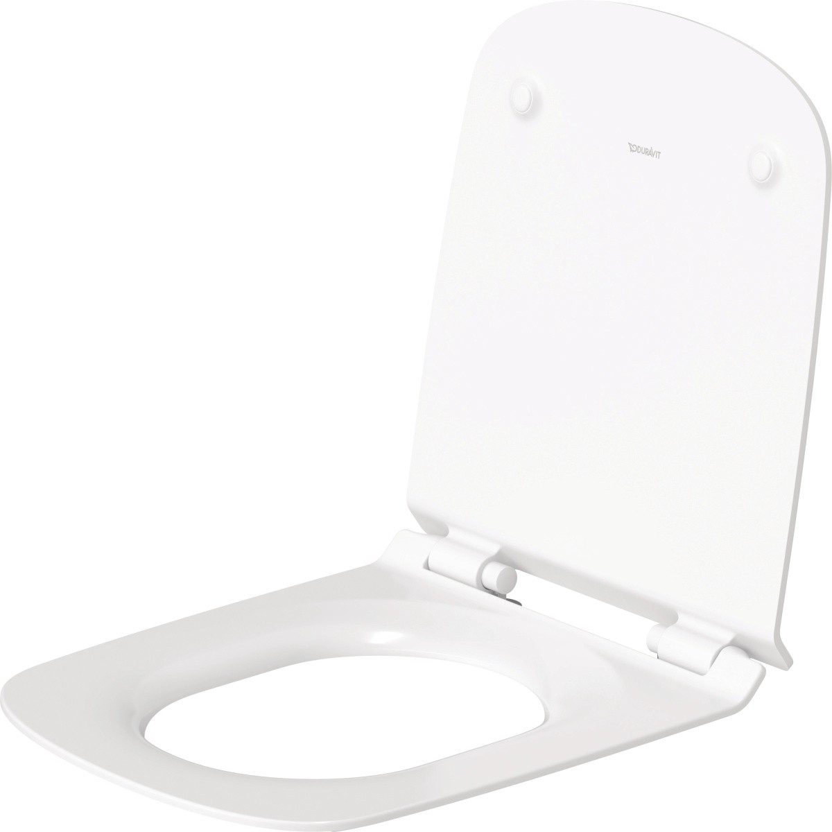 Set WC „DuraStyle“ 37 × 35 × 54 cmTiefspüler mit WonderGliss und Duravit WC-Sitz „DuraStyle“ 35,9 × 43,3 × 4,3 cm Scharniere Edelstahl