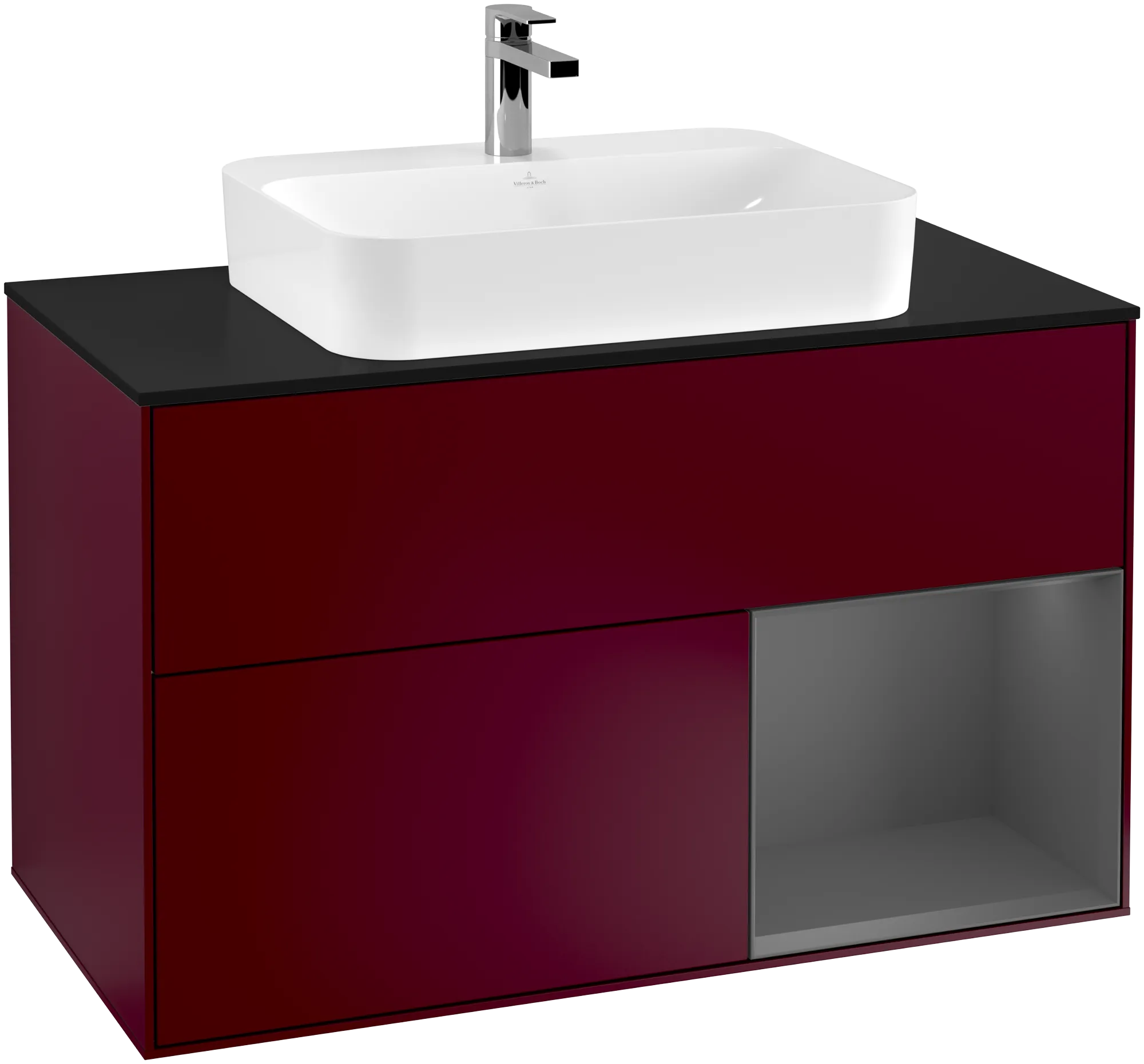 Villeroy & Boch Finion Waschbeckenunterschrank F37 1000x603x501mm m Bel FK/RE/AP: HB/GK/2