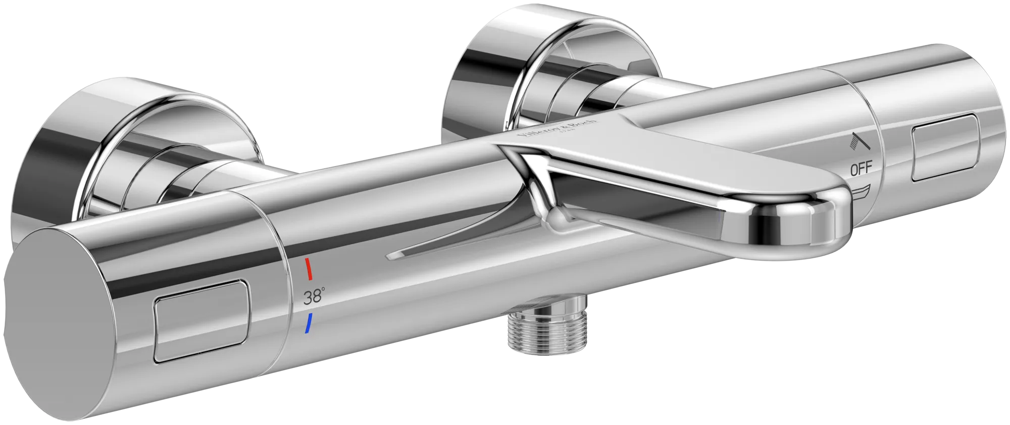 Einhand-Wannenarmatur TVT00000100061 Ausladung 93 mm