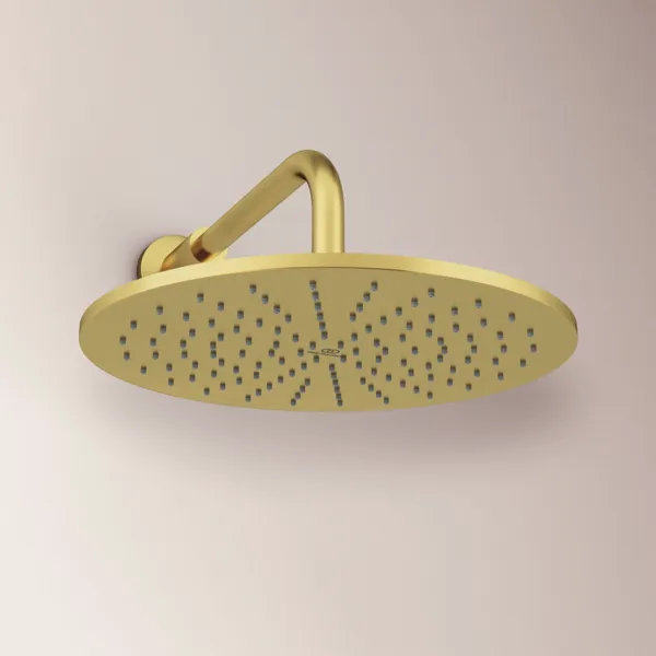 Wandanschluss Idealrain 300mm, Brushed Gold Wandanschluss Idealrain 300mm, Brushed Gold