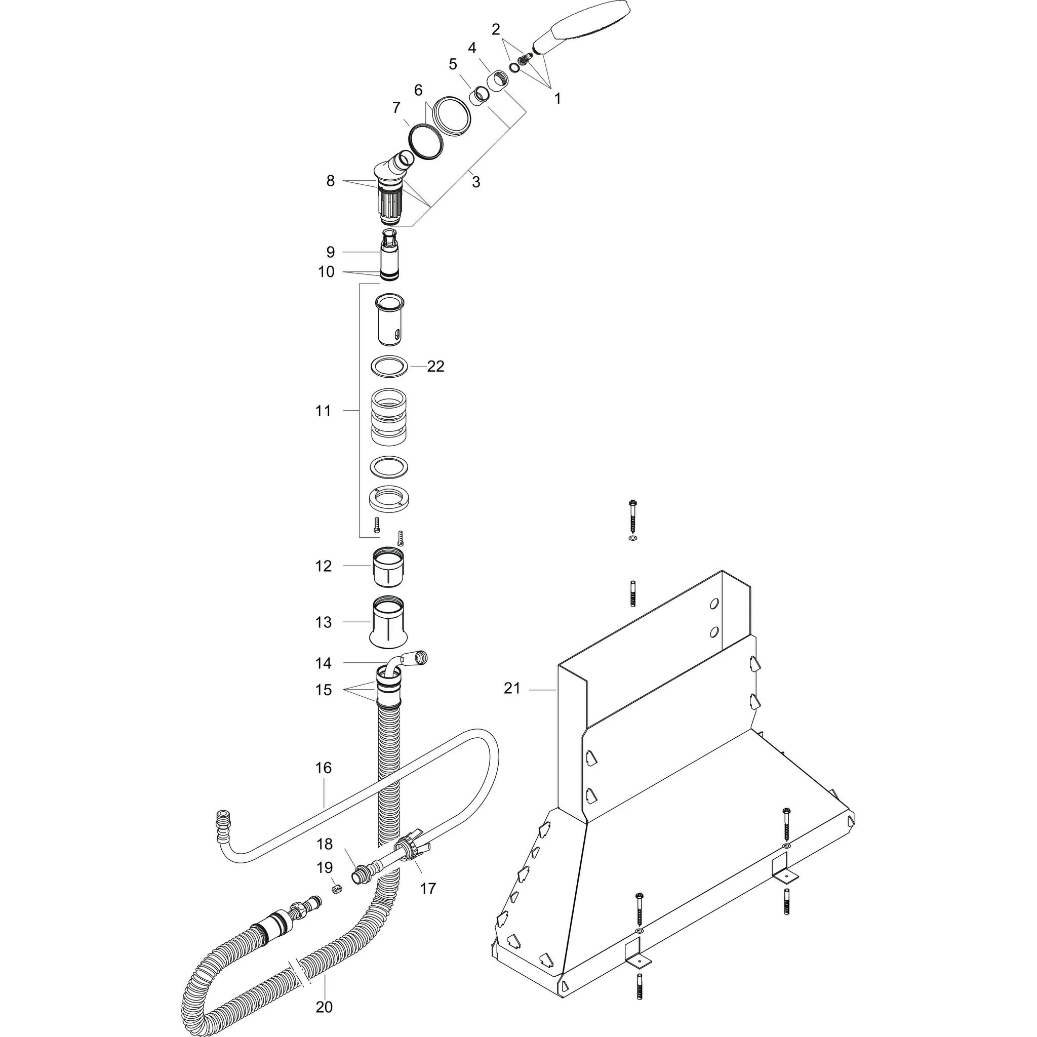 Hansgrohe AXOR Mischer AXOR Bouroullec AXOR Grundkörper Bonusfähiger Umsatz AXOR Wannenrand-Set mit Handbrause, Chrom Hansgrohe AXOR Mischer AXOR Bouroullec AXOR Grundkörper Bonusfähiger Umsatz AXOR Wannenrand-Set mit Handbrause, Chrom