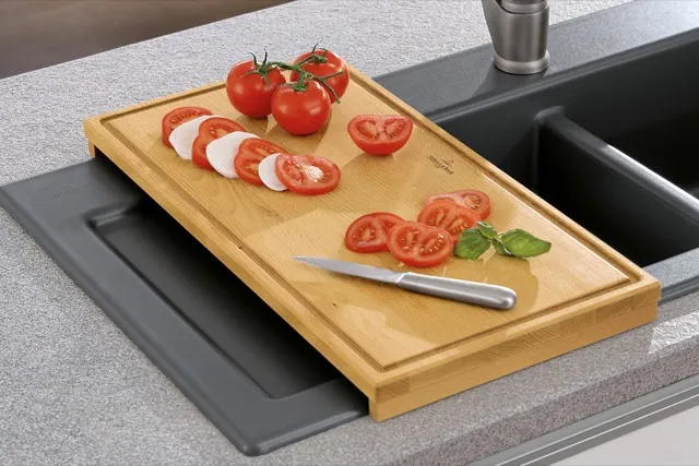 Villeroy & Boch Einbau-Küchenspülbecken „Subway“ 60 1000 × 510 × 220 mm, für Becken rechts in Crema Villeroy & Boch Einbau-Küchenspülbecken „Subway“ 60 1000 × 510 × 220 mm, für Becken rechts in Crema