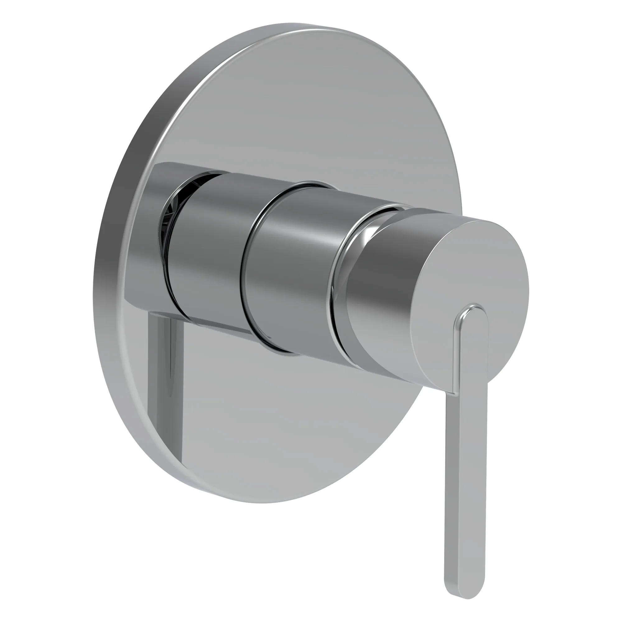 Einhebel-Unterputz-Brausemischer LUA zu Simibox Standard und Simibox Light, 1 Mischwasserabgang Temperaturlimitierung Mengenlimitierung Patrone Ecototal Hebel komplett, chrom