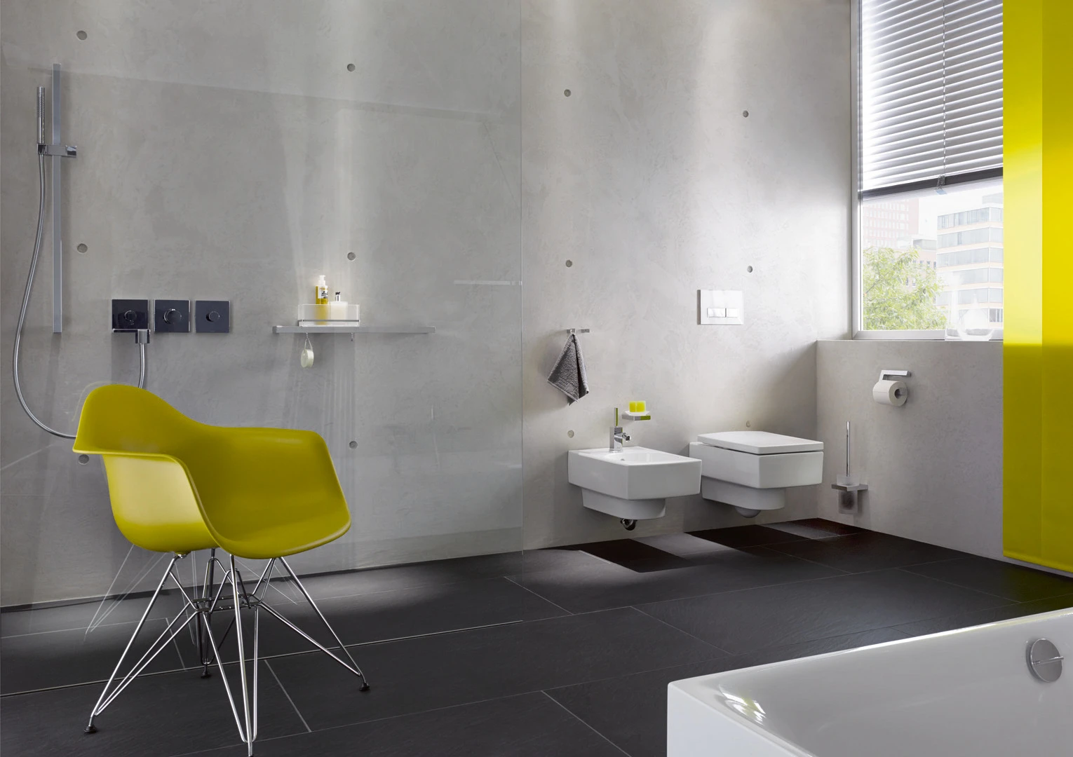 HEWI Glas/Seifehalter „System 100“