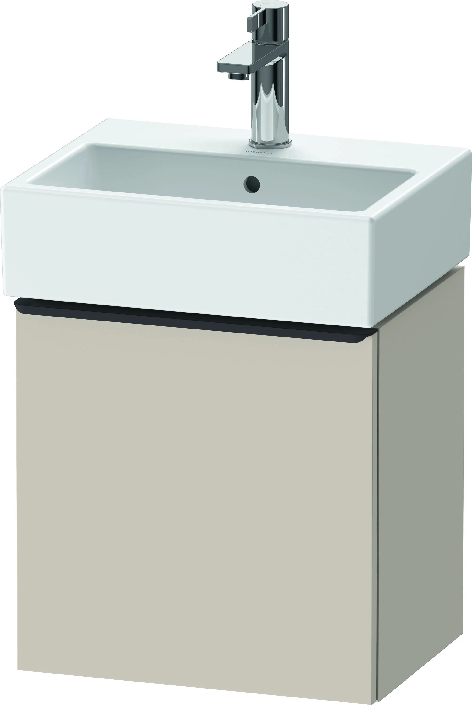 Duravit Waschtischunterschrank wandhängend „D-Neo“ 43,4 × 44 × 32,2 cm in Taupe Matt