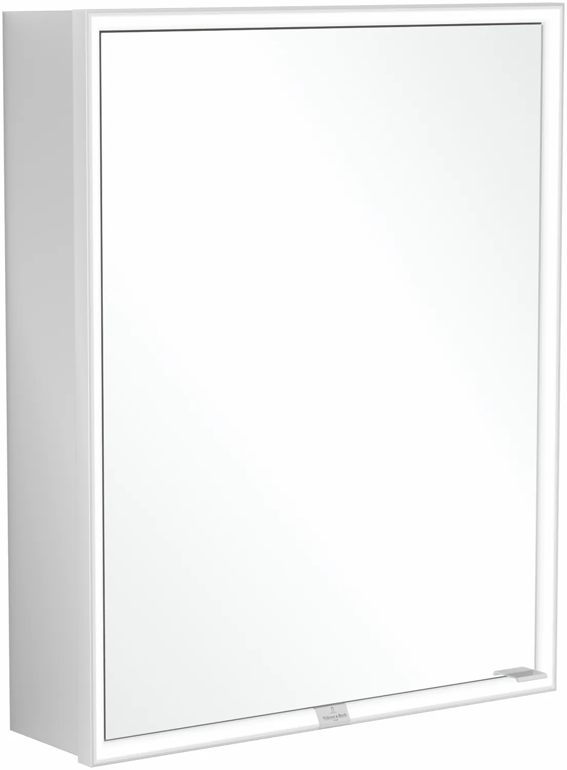 Villeroy & Boch Einbau-Spiegelschrank „My View Now“ 600 × 750 × 168 mm in White Matt, Anschlag links, links Villeroy & Boch Einbau-Spiegelschrank „My View Now“ 600 × 750 × 168 mm in White Matt, Anschlag links, links