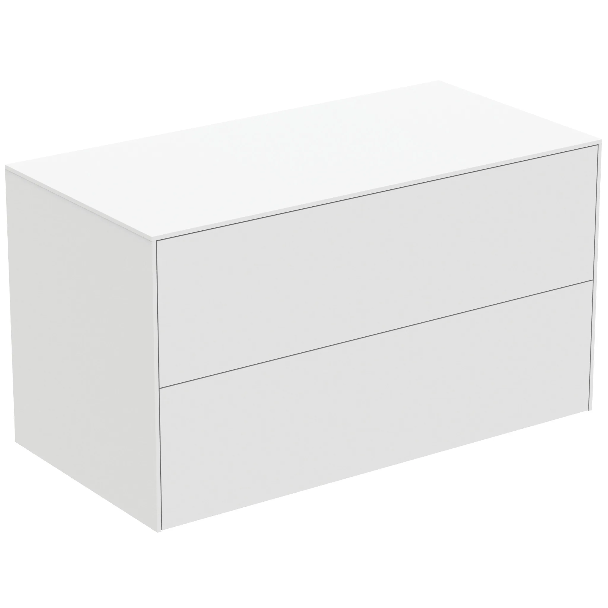 Ideal Standard Waschtischunterschrank „Conca“ 100,2 × 55 × 50,5 cm Weiß matt lackiert