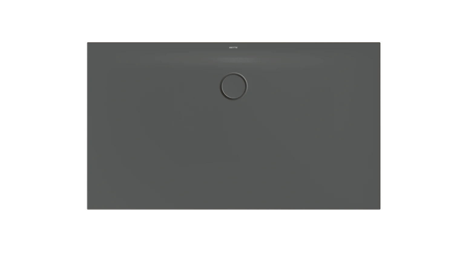 Bette rechteck Duschwanne „BetteFloor Side“ 1400 × 800 mm ohne Oberflächenbeschichtung, ohne Oberflächenveredelung, ohne Wannenträger, in Slate