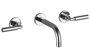 Waschtisch-Wandbatterie ohne Ablaufgarnitur TARA Chrom 36712882