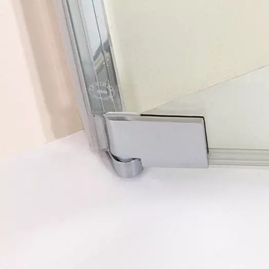 Sprinz Rechteck-Duschkabine Drehfalttüren 2-teilig Nische „Omega Plus“, Anschlag links und rechts, Falttür B: 1800 mm H: 2000 mm Sprinz Rechteck-Duschkabine Drehfalttüren 2-teilig Nische „Omega Plus“, Anschlag links und rechts, Falttür B: 1800 mm H: 2000 mm