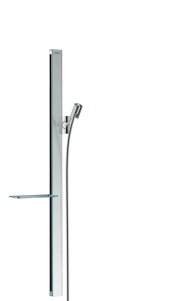 Hansgrohe Unica Brausestange E 90 cm chrom - 945 mm Gesamtlänge, 160 cm Brauseschlauch, stufenlos verstellbare Handbrausehalterung Hansgrohe Unica Brausestange E 90 cm chrom - 945 mm Gesamtlänge, 160 cm Brauseschlauch, stufenlos verstellbare Handbrausehalterung