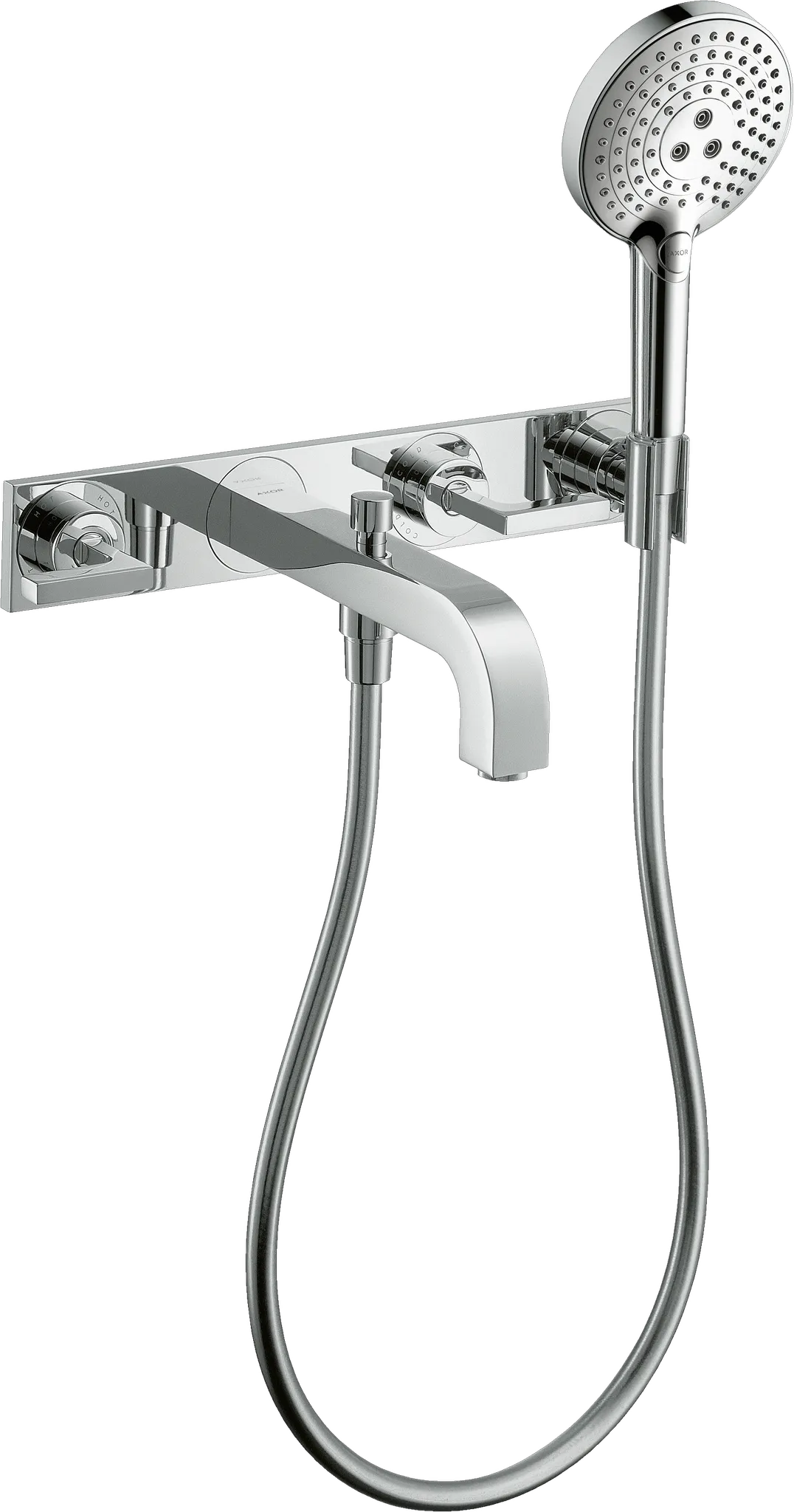 Hansgrohe AXOR Citterio 3-Loch Wannenarmatur Unterputz Chrom Hansgrohe AXOR Citterio 3-Loch Wannenarmatur Unterputz Chrom