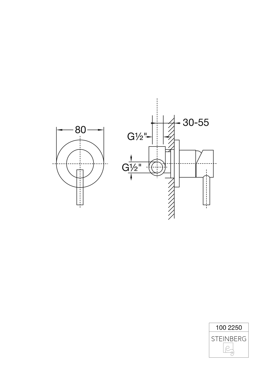 Serie 100 Brause-Einhebelmischbatterie Serie 100 Brause-Einhebelmischbatterie