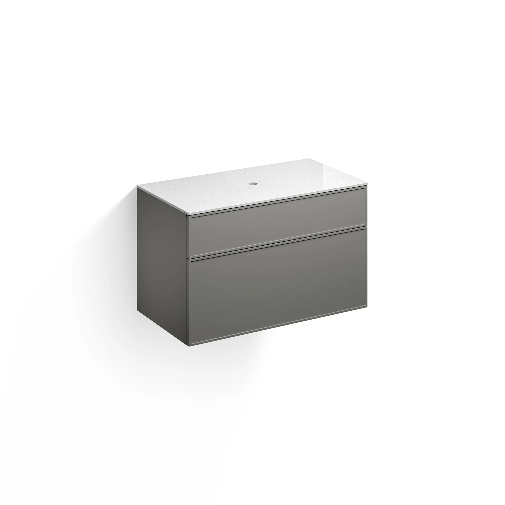 Alape Möbelmodul Arkta 1000x600 Snow/Quarzgrau