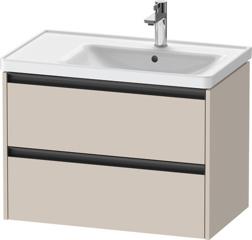 Duravit Waschtischunterschrank wandhängend „Ketho.2“ 78,4 × 54,9 × 45,5 cm