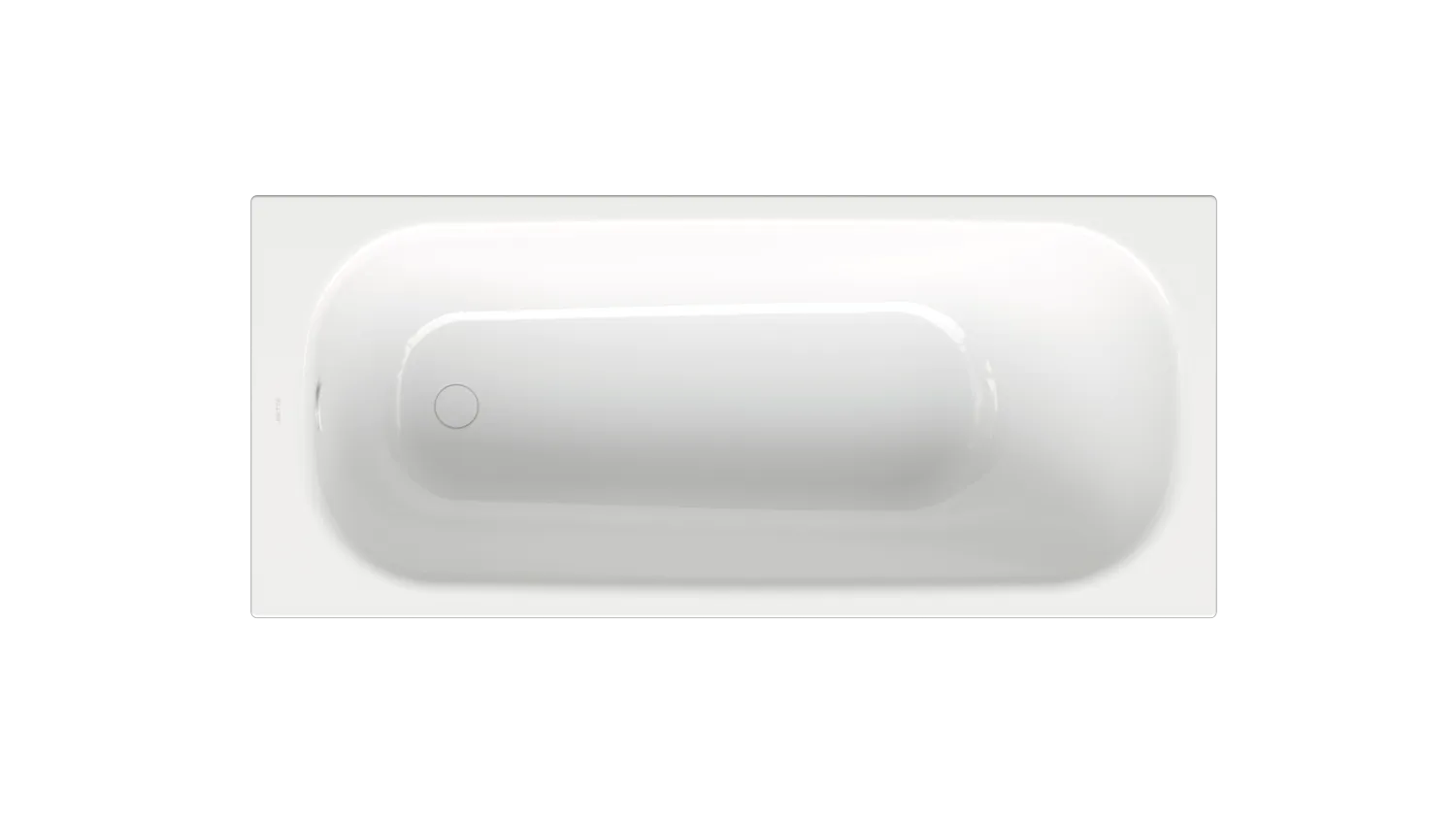 Bette Renner BW Badewanne, Rechteck, weiß, 1600 x 700 mm, Unterbau, Einbau, 1-Sitzer, Bade-Duschkombination