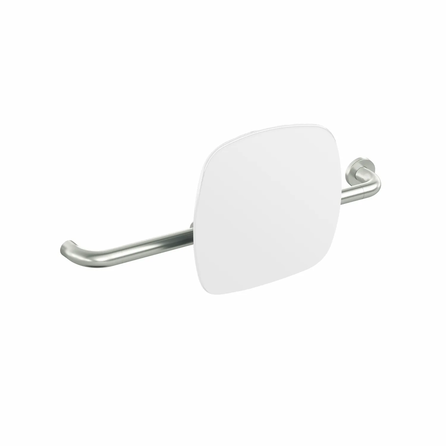 Rückenstütze, WA=150mm, rechts zur Befest.an Wand-/SK-Griff signalweiß Rückenstütze, WA=150mm, rechts zur Befest.an Wand-/SK-Griff signalweiß