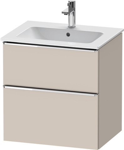 Duravit Waschtischunterschrank wandhängend „D-Neo“ 61 × 62,5 × 46,2 cm