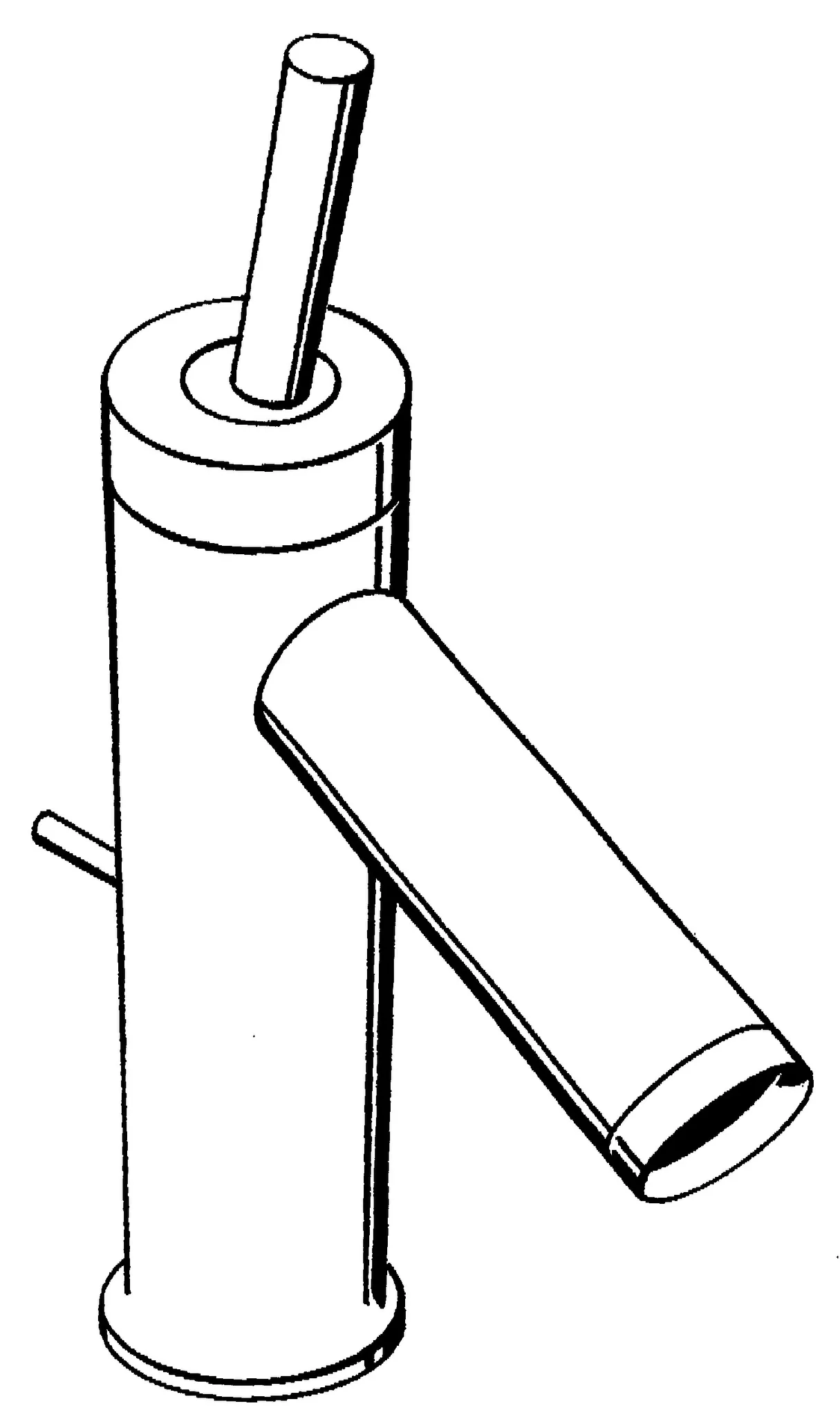 Hansgrohe AXOR Starck Einhebel-Waschtischmischer 90 mit Pingriff und Zugstangen-Ablaufgarnitur, Chrom Hansgrohe AXOR Starck Einhebel-Waschtischmischer 90 mit Pingriff und Zugstangen-Ablaufgarnitur, Chrom