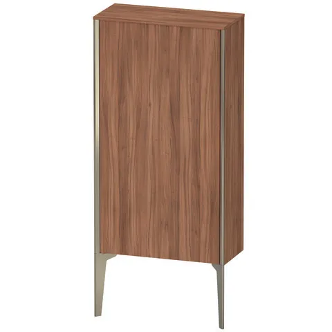 Duravit Halbhochschrank „XViu“ 50 × 89 × 24 cm in Nussbaum Natur