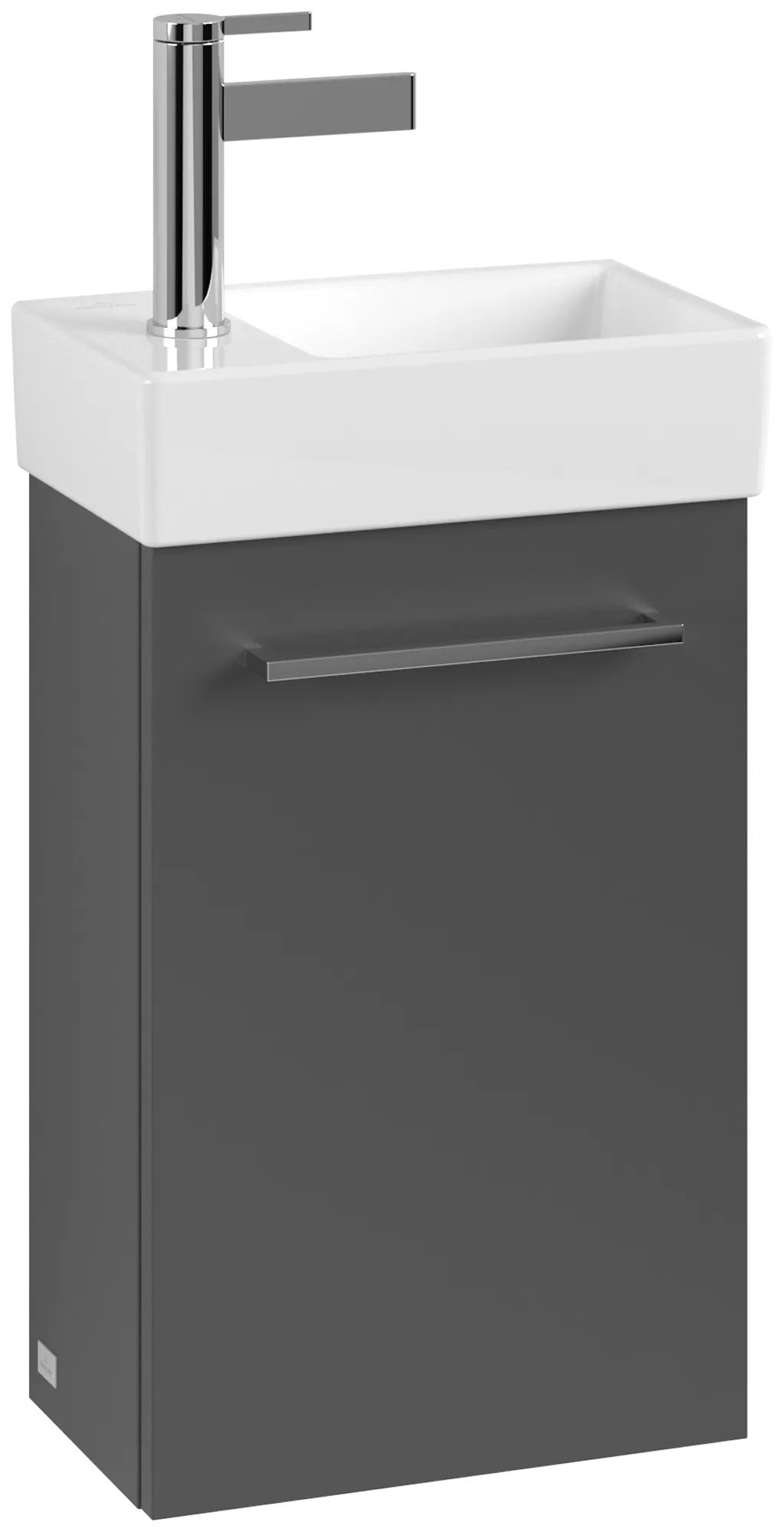 Villeroy & Boch Avento Waschbeckenunterschrank, Graphite, 340 x 514 x 234 mm
