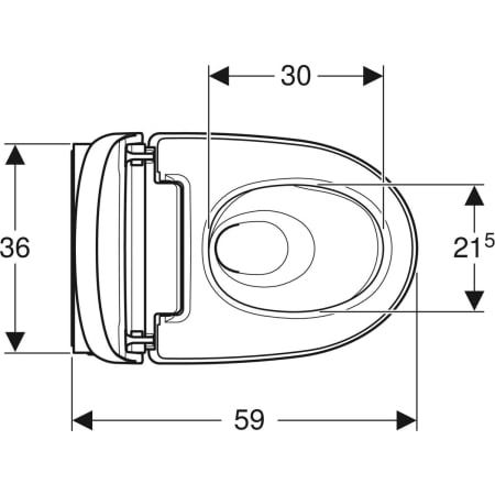 Geberit Wand-Dusch-WC Komplettanlage AquaClean „Mera“ Comfort in glanzchrom, Befestigung sichtbar, ohne Spülrand Geberit Wand-Dusch-WC Komplettanlage AquaClean „Mera“ Comfort in glanzchrom, Befestigung sichtbar, ohne Spülrand