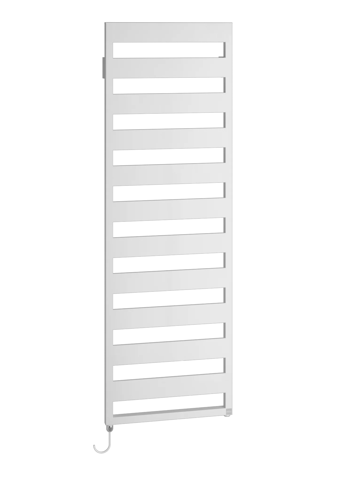 Kermi Design-Elektroheizkörper „Casteo -E“ 75 × 125,9 cm in Weiß Soft