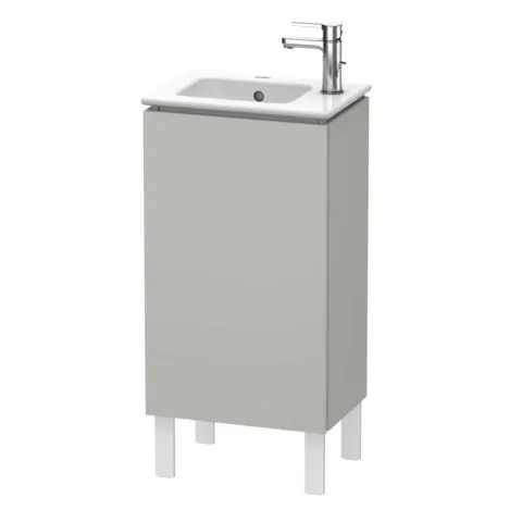 Duravit Waschtischunterschrank bodenstehend „L-Cube“ 42 × 70,4 × 29,4 cm Betongrau Matt Duravit Waschtischunterschrank bodenstehend „L-Cube“ 42 × 70,4 × 29,4 cm Betongrau Matt