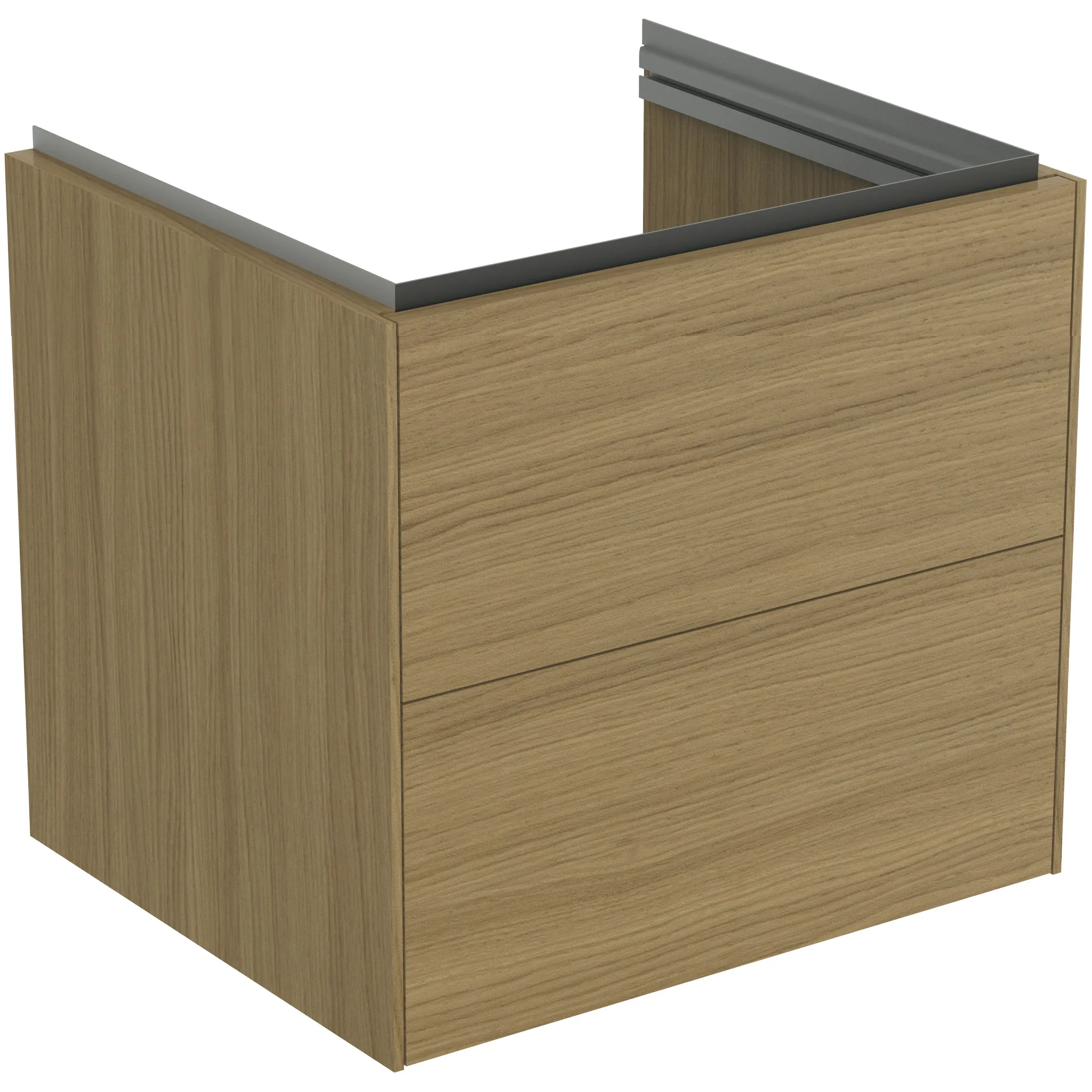 Ideal Standard Waschtischunterschrank „Conca“ 60 × 55,5 × 50,5 cm Eiche hell Furnier