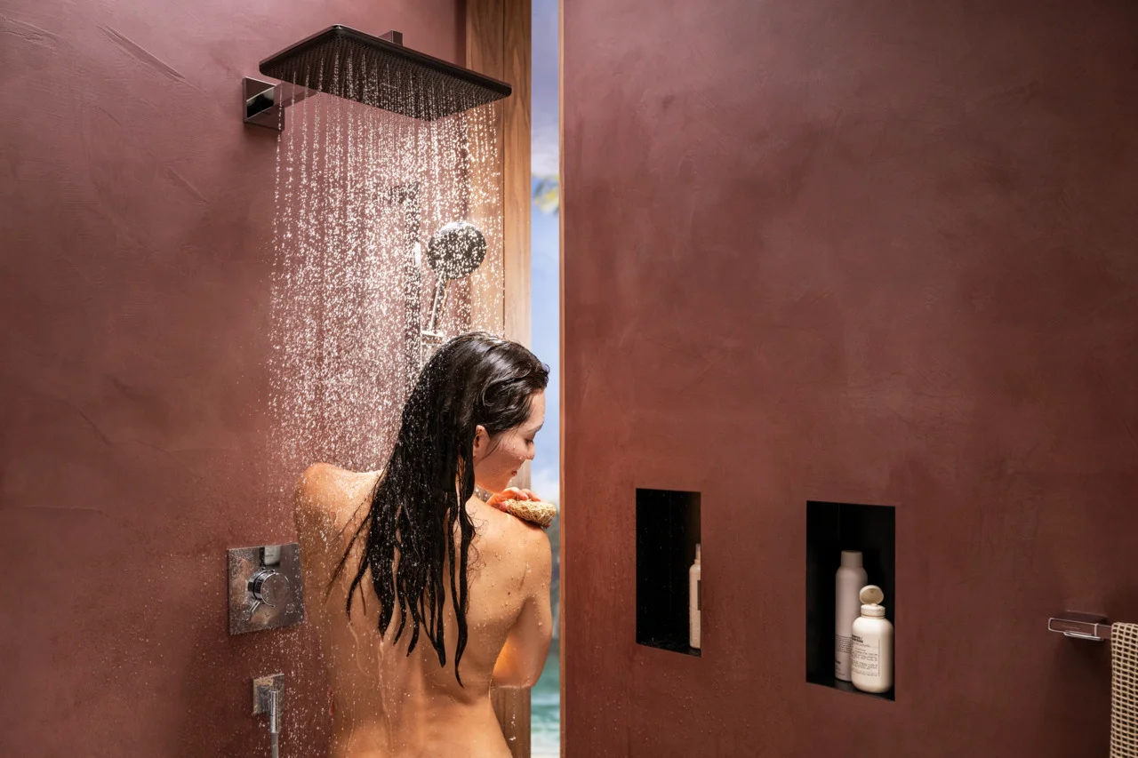 Hansgrohe Handbrause Raindance Alive Select S, Chrom, 125 mm Brausekopfgröße, 3 Strahlarten, QuickClean, Durchflussregler 12 l/min