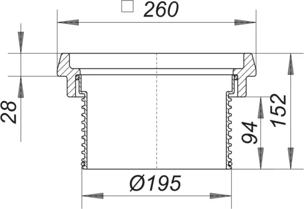 Aufsatzrahmen 608.1 Aufsatzrahmen 608.1