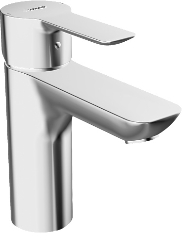Einhand-Waschtischarmatur „Ligna“ Ausladung 108 mm in Chrom Einhand-Waschtischarmatur „Ligna“ Ausladung 108 mm in Chrom