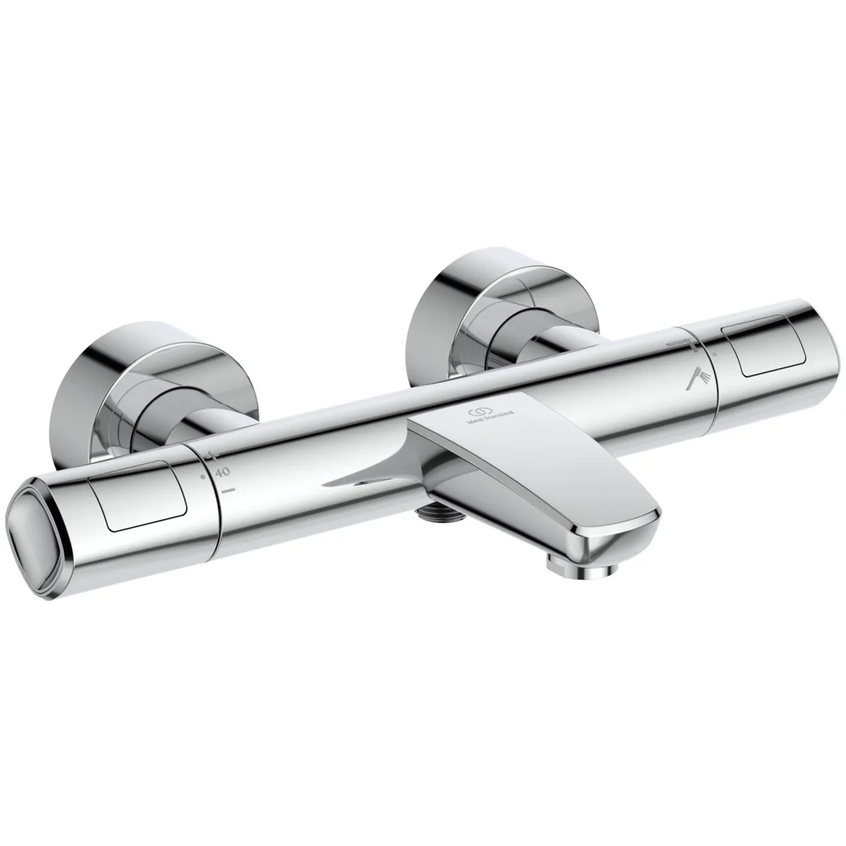 Badethermostat Aufputz Ceratherm T100, Ausladung 161mm, Chrom Badethermostat Aufputz Ceratherm T100, Ausladung 161mm, Chrom