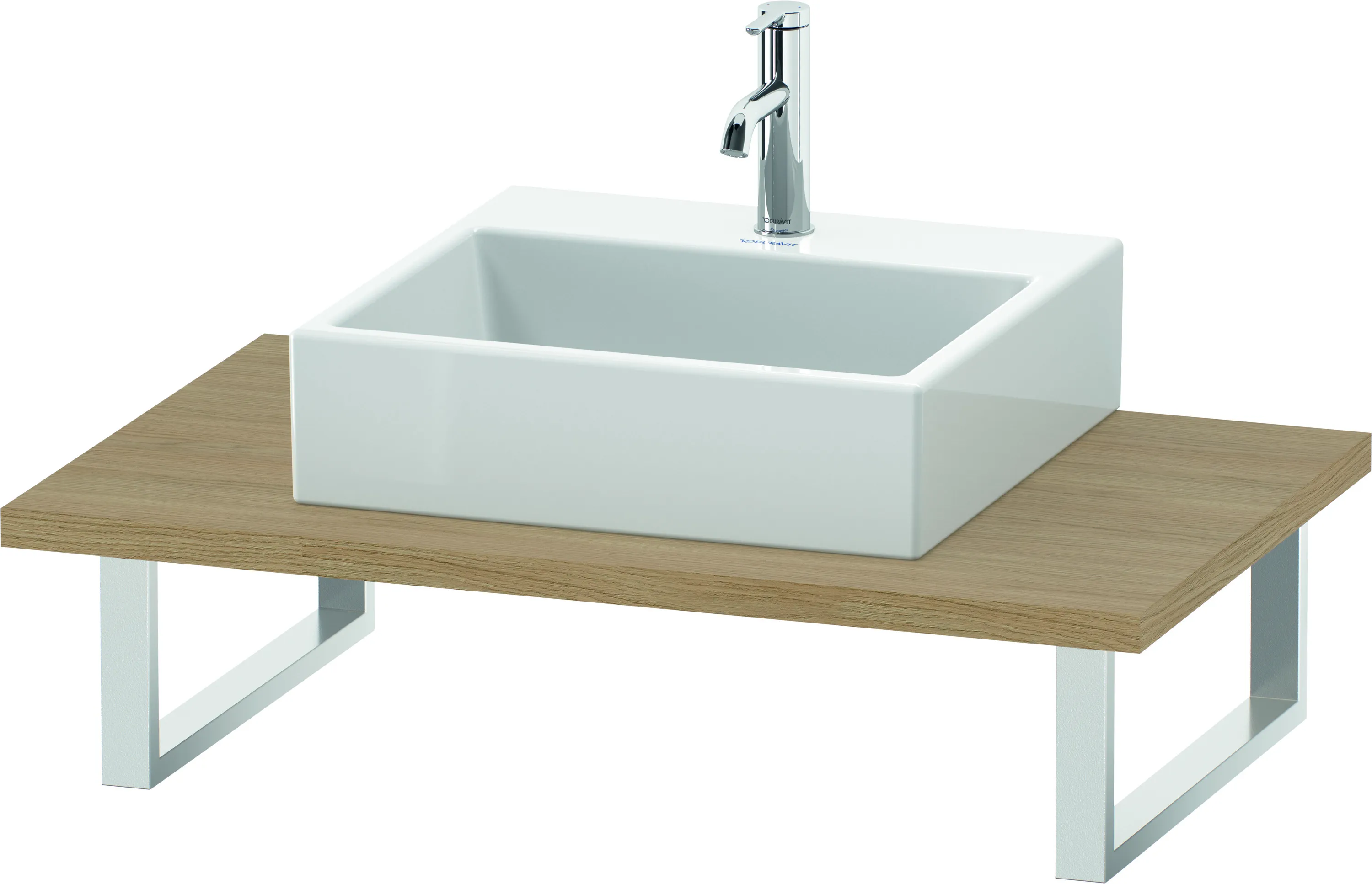 Duravit Konsole „L-Cube“ in Eiche Natur