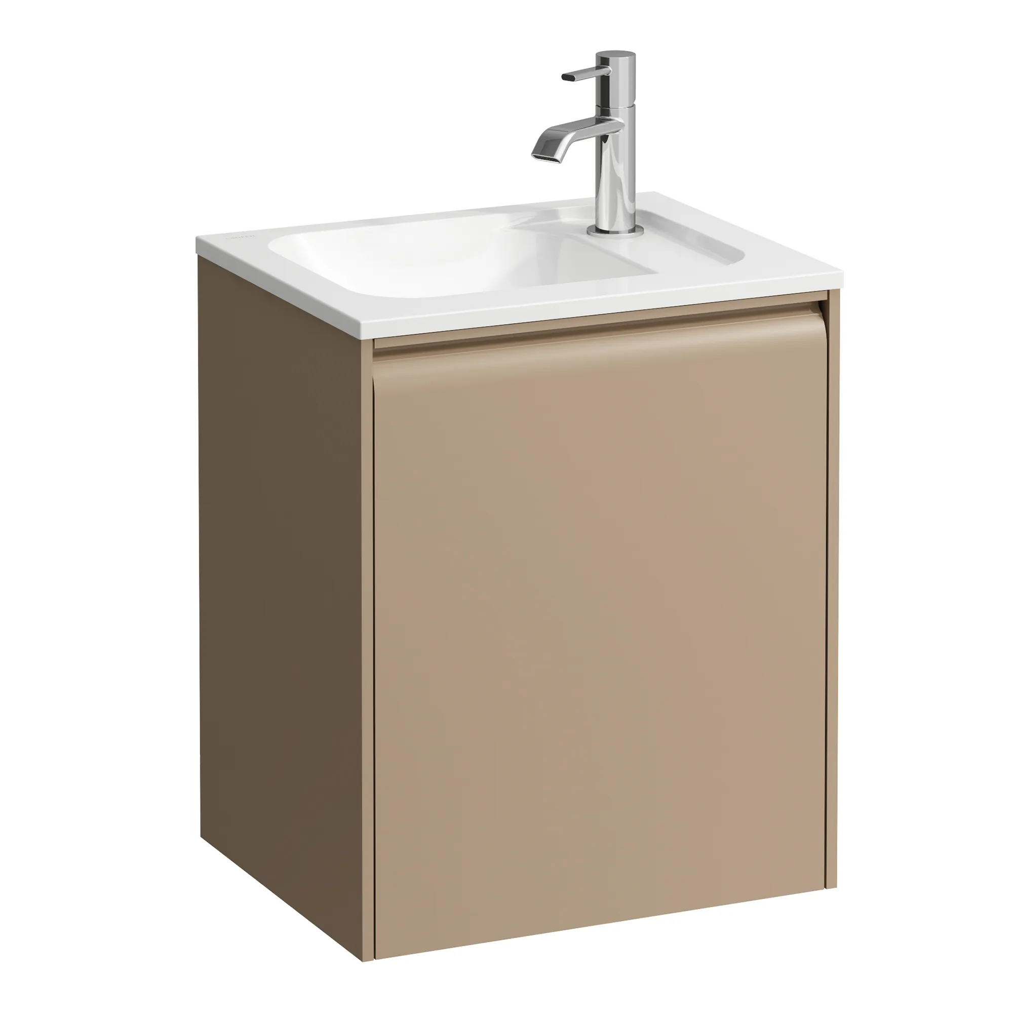 Laufen Waschtischunterbau MEDA, 339x437x515, 1 Tür Scharnier rechts, cappuccino Laufen Waschtischunterbau MEDA, 339x437x515, 1 Tür Scharnier rechts, cappuccino