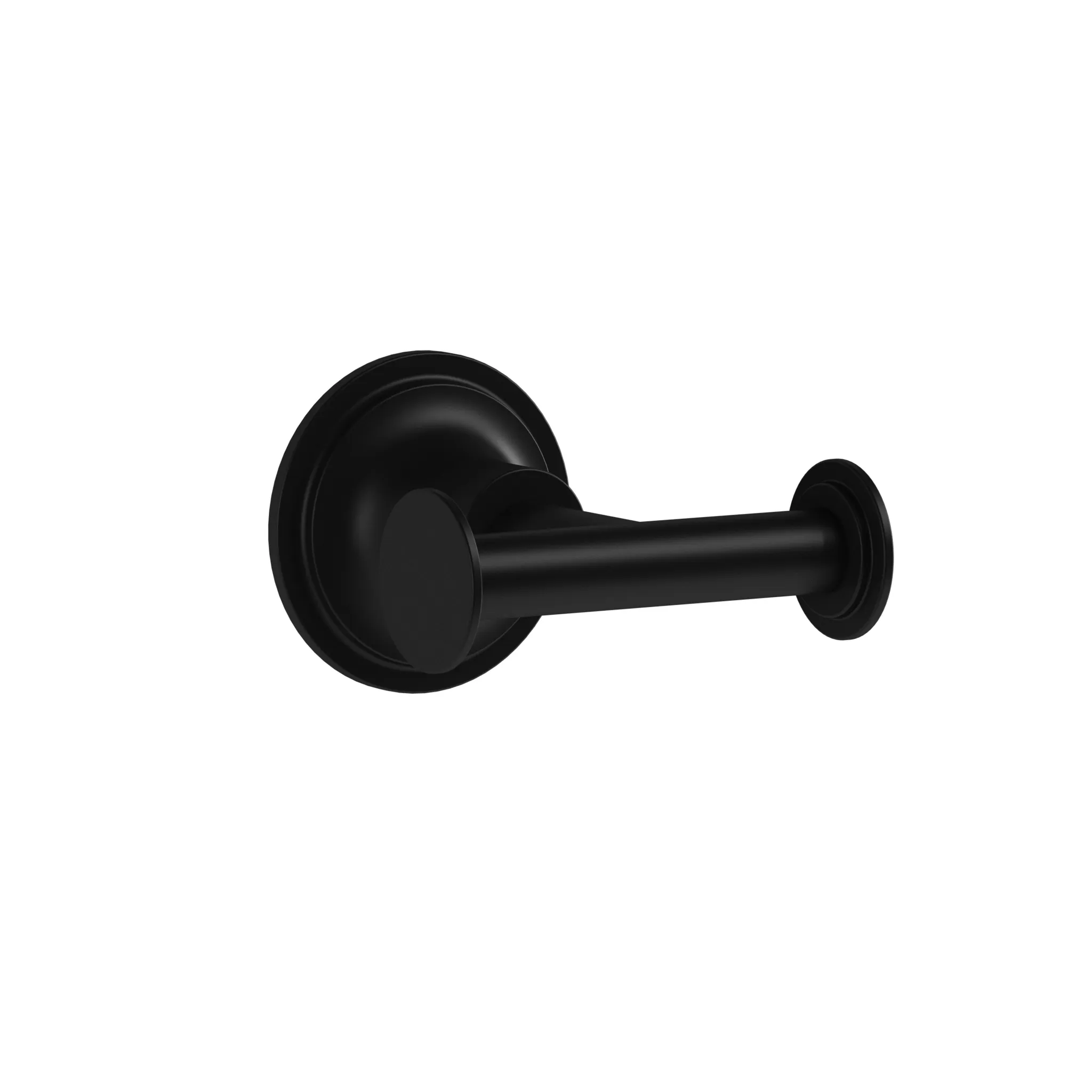 Origin Classic Doppel-Handtuchhaken Wandmontage Breite 8 cm Schwarz Matt