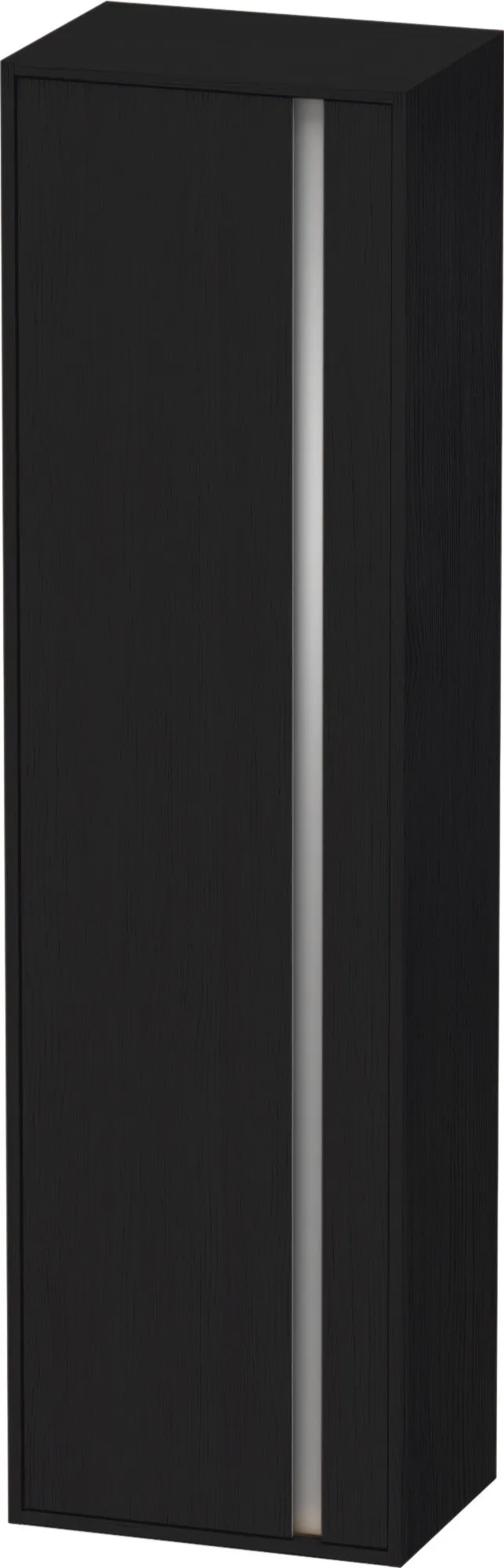 Duravit Hochschrank „Ketho“ 50 × 180 × 36 cm Eiche Schwarz