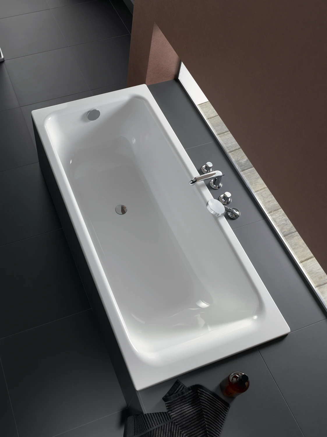 Bette Badewanne „BetteSelect“ rechteck 170 × 75 cm in Weiß, /