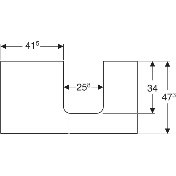 Geberit Zubehör/Ersatzteile für Badezimmerzubehör „One“ Geberit Zubehör/Ersatzteile für Badezimmerzubehör „One“