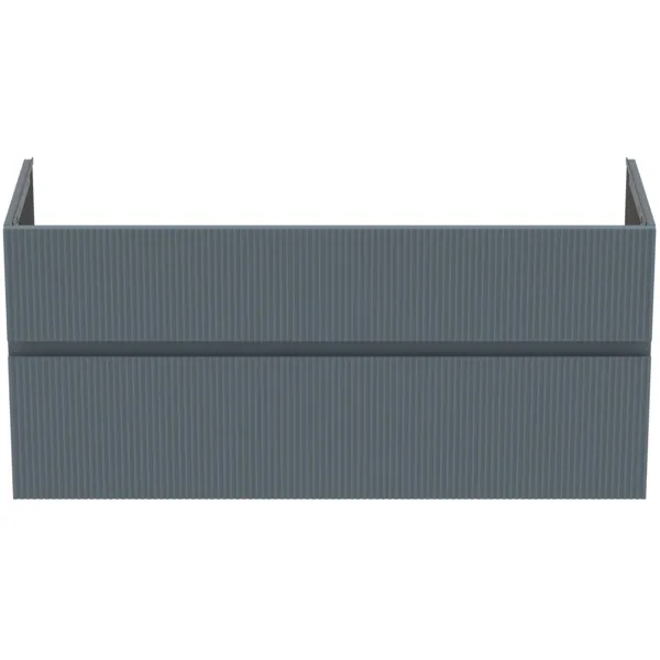 Ideal Standard Waschtischunterschrank „Finesse“ 120 × 54,5 × 44 cm Aschblau matt Ideal Standard Waschtischunterschrank „Finesse“ 120 × 54,5 × 44 cm Aschblau matt