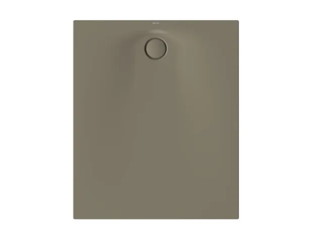 Bette Duschwanne „DW Ultra Space“ ohne Oberflächenbeschichtung, mit BetteGlasur® Plus, in Graphite