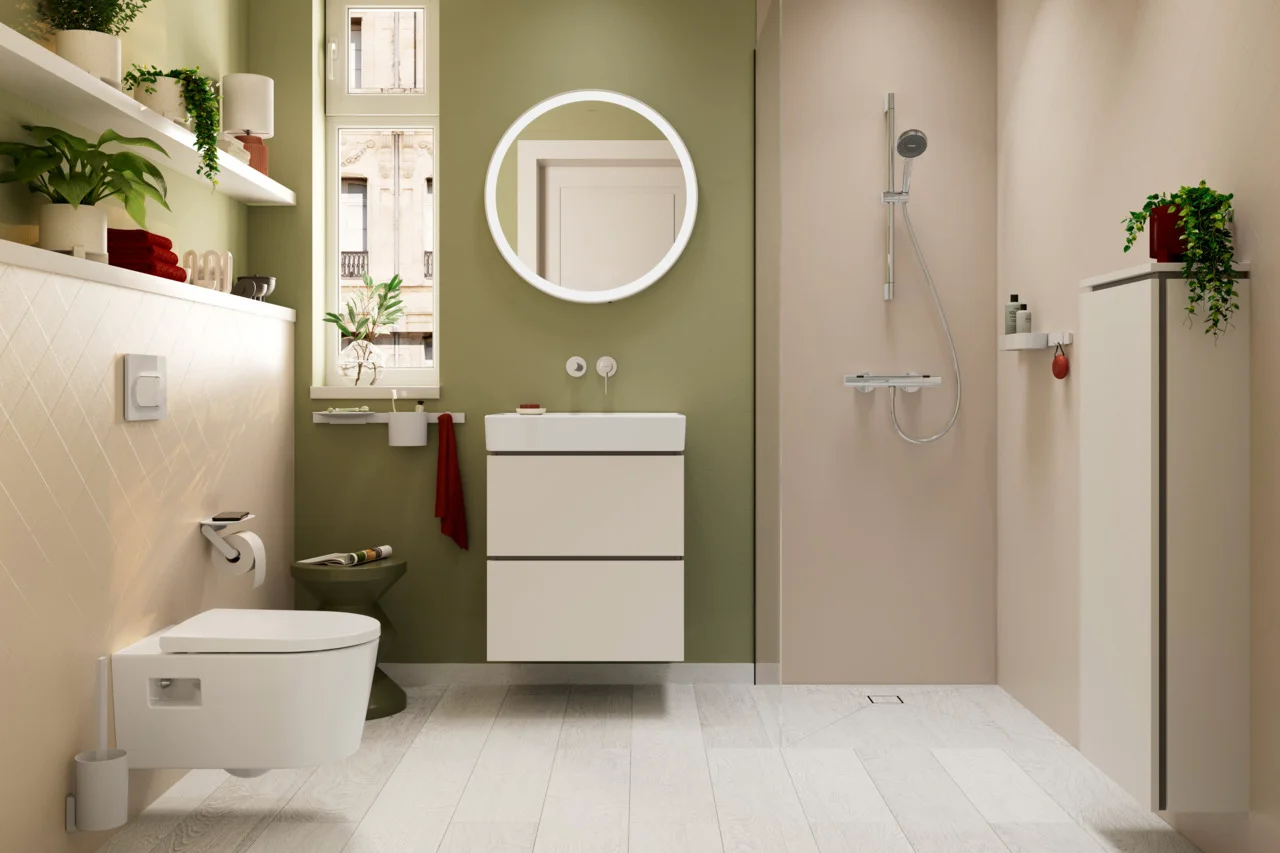 Hansgrohe Activera S Brauseset 95 1jet EcoSmart mit Brausestange 65 cm Chrom