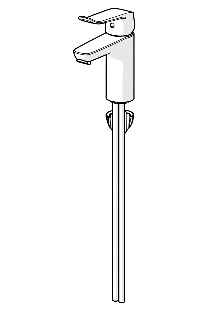 HansaCLINICA Waschtischarmatur Hansaclinica 2018 Einhebelmischer Kupferrohr Chrom DN15 HansaCLINICA Waschtischarmatur Hansaclinica 2018 Einhebelmischer Kupferrohr Chrom DN15